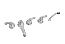 roman tub with handshower