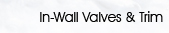 in-wall valves and trim
