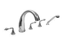 roman tub with handshower